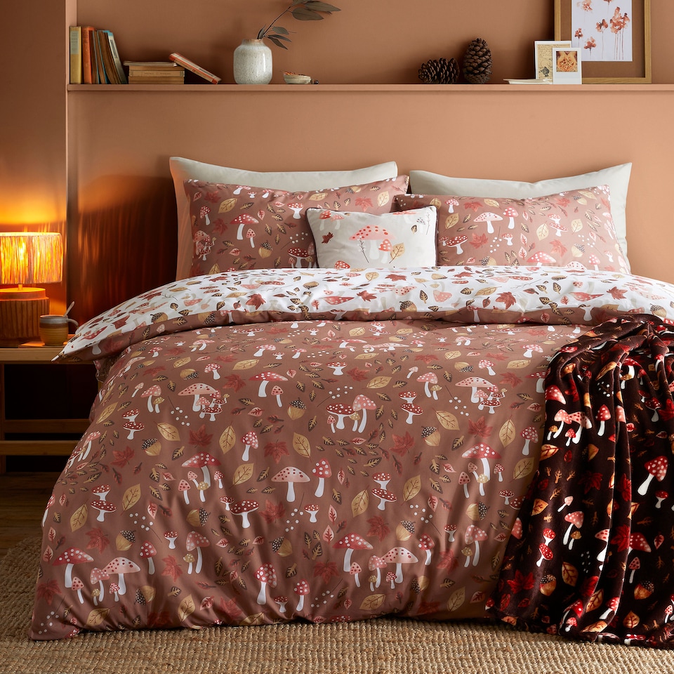 image 1 of Fusion Woodland Dreams Filled Cushion Chocolate