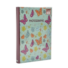 ARPAN Slip In Case Memo Photo Album for 300 Photos 4x6" (10x15cm) – Hardcover Picture Album with Memo Writing Space for Family, Wedding & Travel Memories