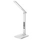 image 1 of Groov-e GVWC04WE Ares Desk LED Lamp with Wireless Charging Pad & Clock - White