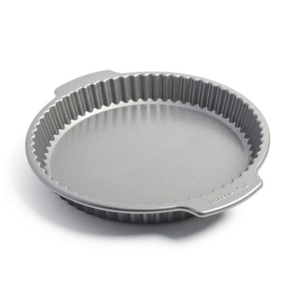 KitchenAid Metal Bakeware Quicheform Quiche Tin in Light Grey