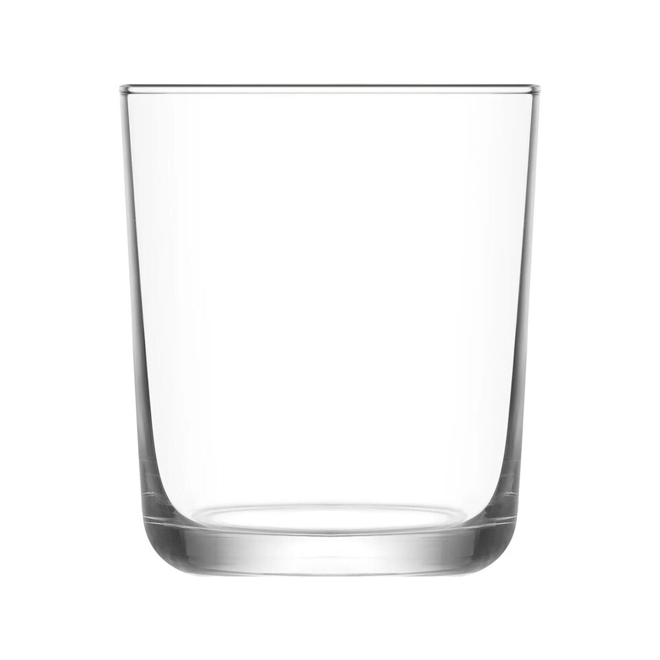image 1 of LAV Assos Whisky Glasses - 360ml - Pack of 6 | Clear | Clear