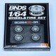 image 4 of BNDS Custom Wheel Parts Wheel and Tyre Set Silver 1:64 MOT Hobby BC26406SR
