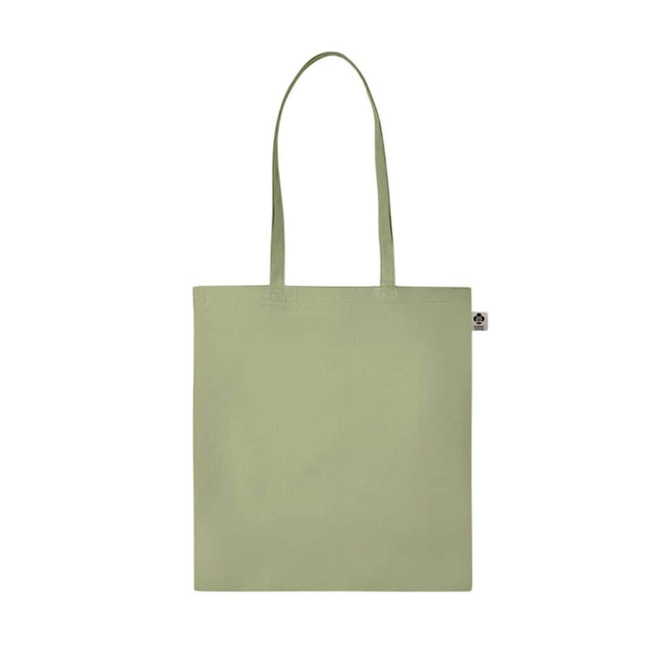 image 1 of MidOcean Zimde Organic Cotton Tote Bag - Green - One Size | Green