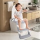 image 2 of Alivio 2-in-1 Kids Potty Training Seat with Adjustable Ladder and Foldable Potty