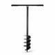 image 2 of Post Hole Fence Manual Hand Drill Digger Earth Auger 150mm 6