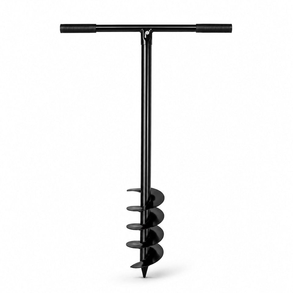image 1 of Post Hole Fence Manual Hand Drill Digger Earth Auger 150mm 6