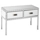 image 2 of Interiors by Premier Stainless-Steel Modern Coffee Table, Coffee Table With Storage, Industrial Style Storage Coffee Table Silver