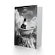 image 2 of Cat Lover Kitten Bathtub Waterfall Cliff Surreal Birthday Greeting Card