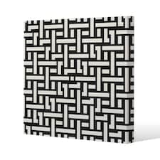 Woven Pattern (Canvas Print) 90 x 90 x 4cm
