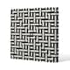 image 1 of Woven Pattern (Canvas Print) 90 x 90 x 4cm