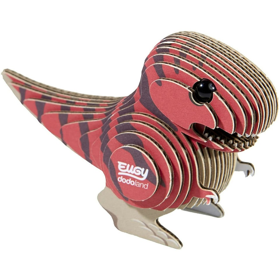 image 1 of Eugy Tyranno T-Rex Dinosaur 3D Craft Kit