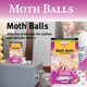 image 3 of Zero In 30 Pack Fabric Protection Balls for Wardrobe Drawer Storage Freshness Odor Control Long Lasting Cloth Freshener