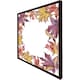 image 3 of Gold & purple leaves (Picture Frame) White | M