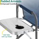 image 4 of Folding Directors Chair With Side Table