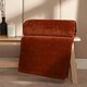 image 2 of OHS Luxury Honeycomb Waffle Warm Blanket, 200x240cm - Burnt Orange
