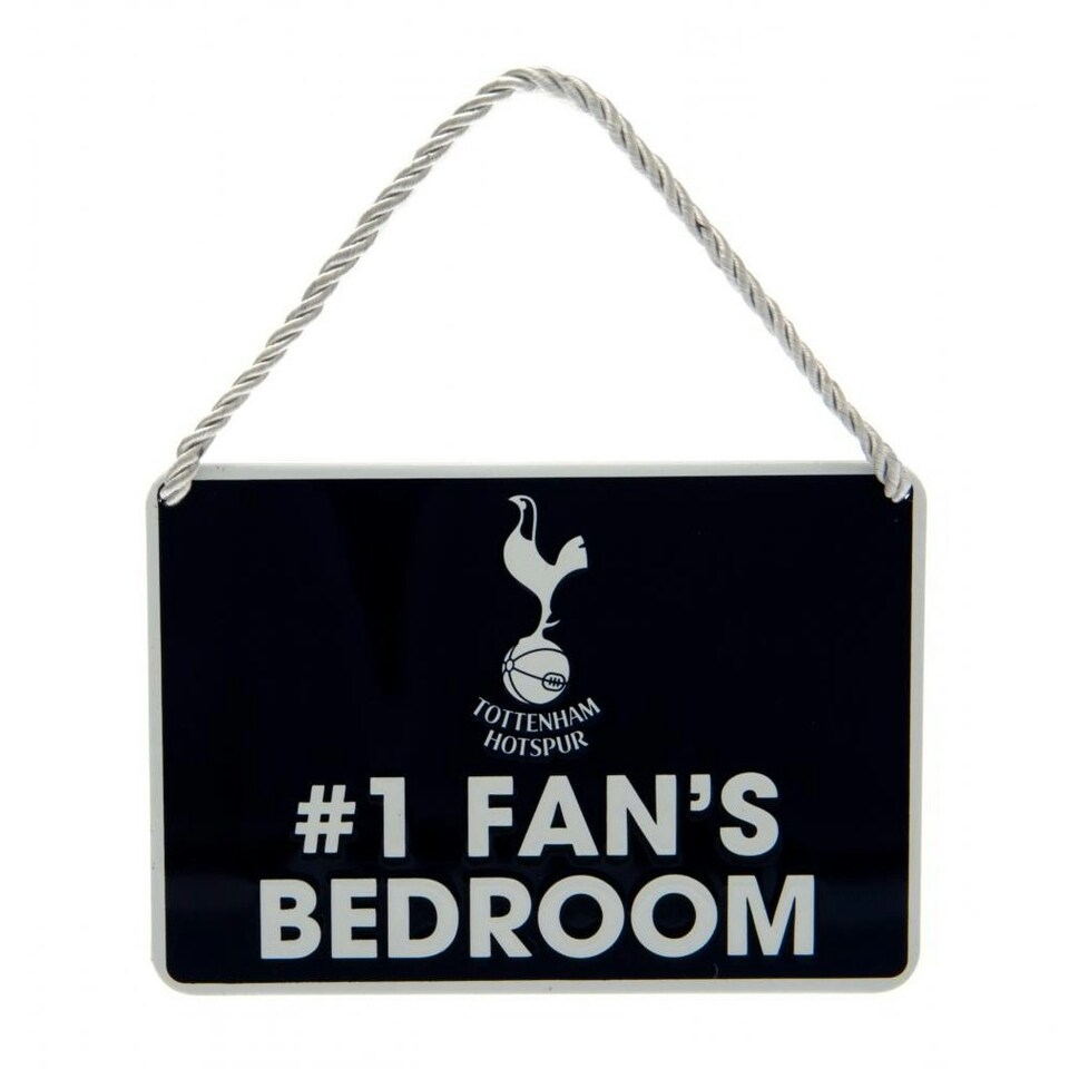 image 1 of Tottenham Hotspur FC Official Bedroom No. 1 Fan Sign - Navy - One Size
