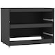 image 2 of URBNLIVING 2 Drawer Chest Storage Unit With Adjustable Feet | Multi | Black | 1