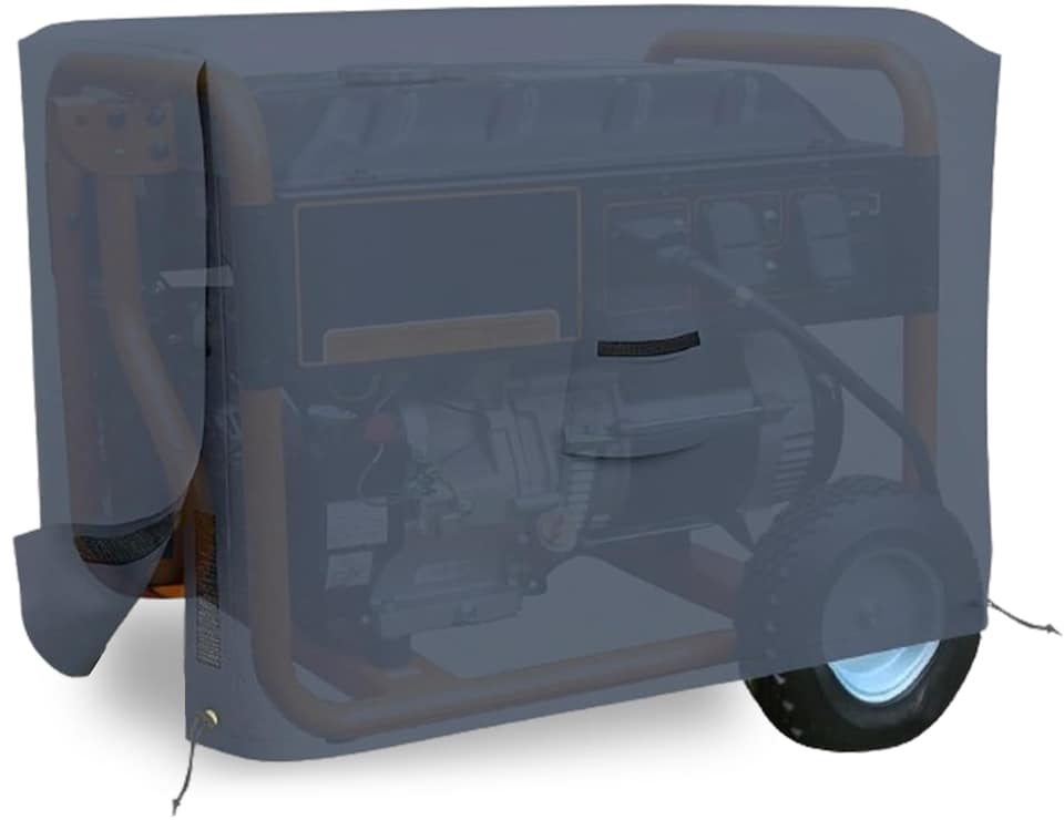 image 1 of Covers&All Outdoor Generator Cover, 32 in L x 24 in W x 24 in H, Grey