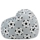 image 5 of Icon Hirest Medium Football Print Bean Bag