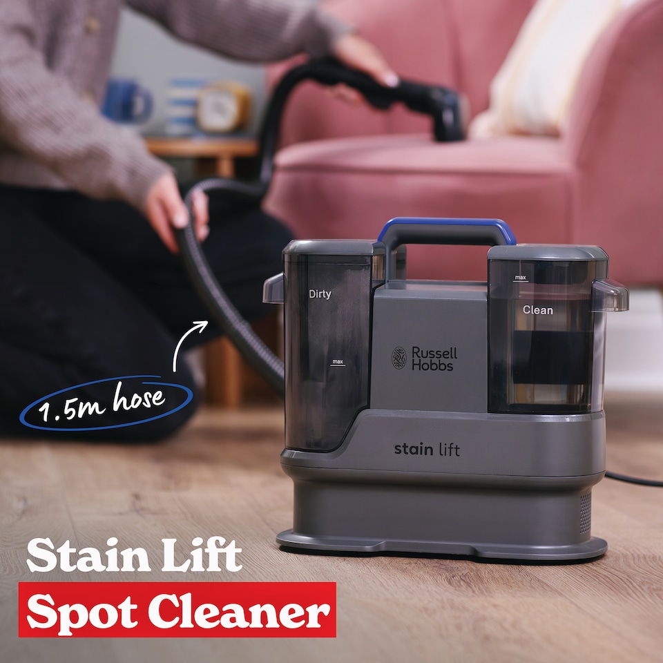 image 1 of Russell Hobbs Cold Spot Cleaner Carpet Washer 1500ml with Water Tank RHSC8001