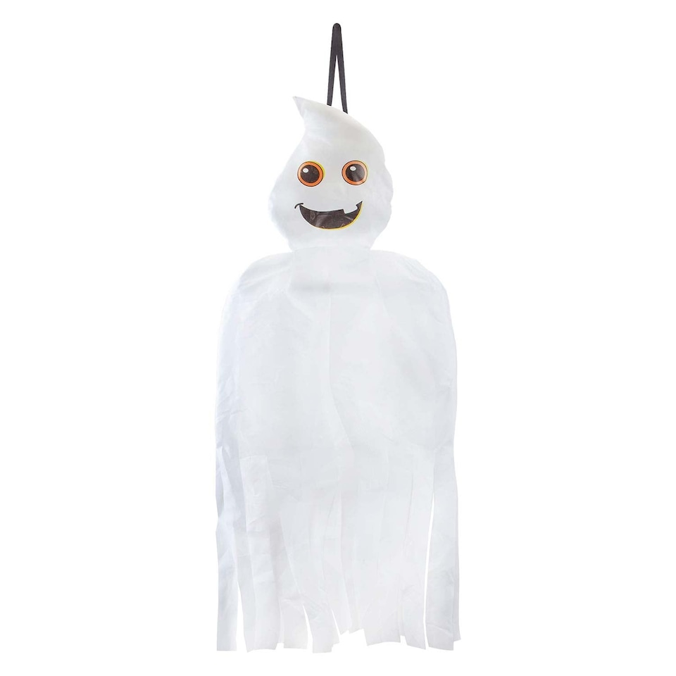 image 1 of PMS Hanging Ghost Halloween Decoration - 90 x 39.5 cm, White