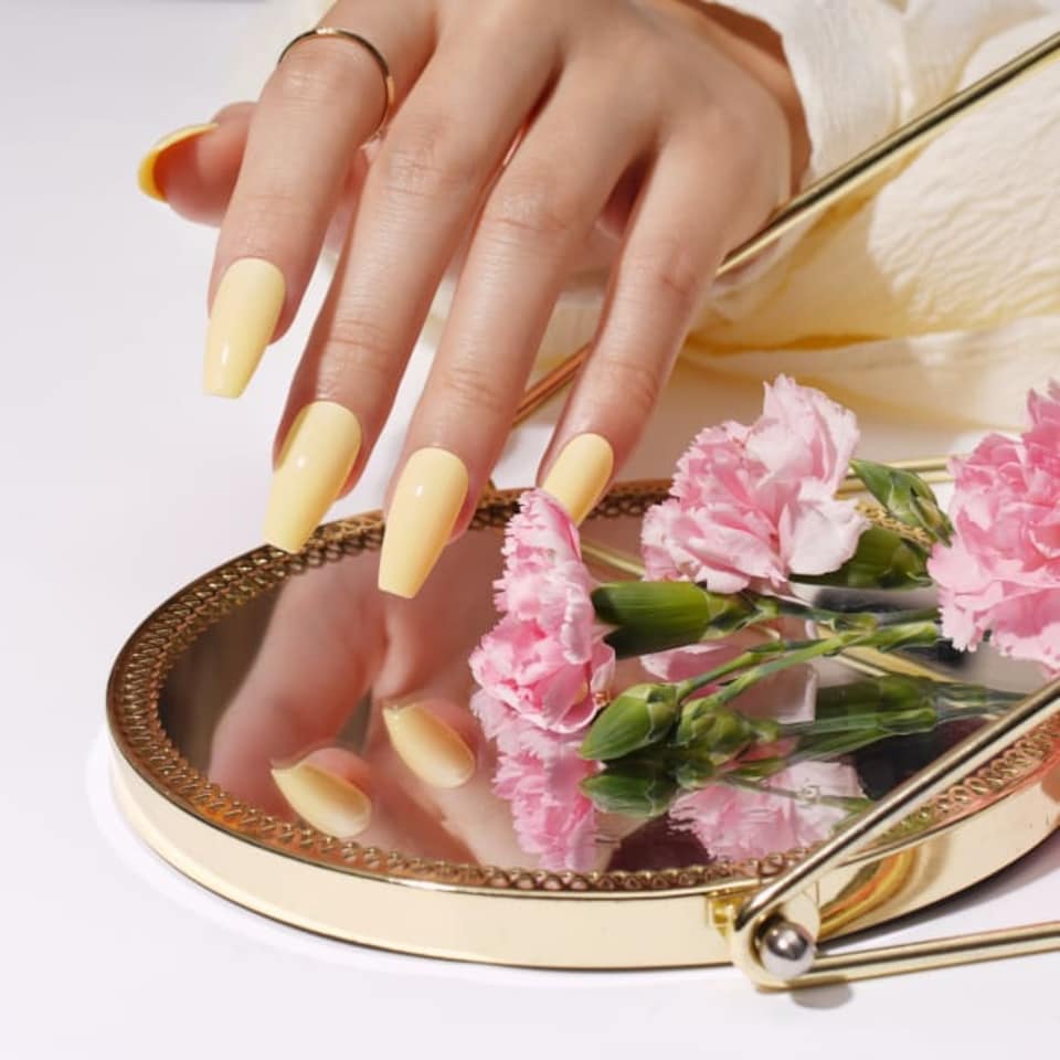 image 1 of Bluesky Yellow Gel Polish - Yellow Sunlit 10ml
