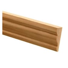 PACK OF 10 (Total 10 Units) - Premium MT Pine Decorative Profile - 12mm x 31mm x 2400mm Length