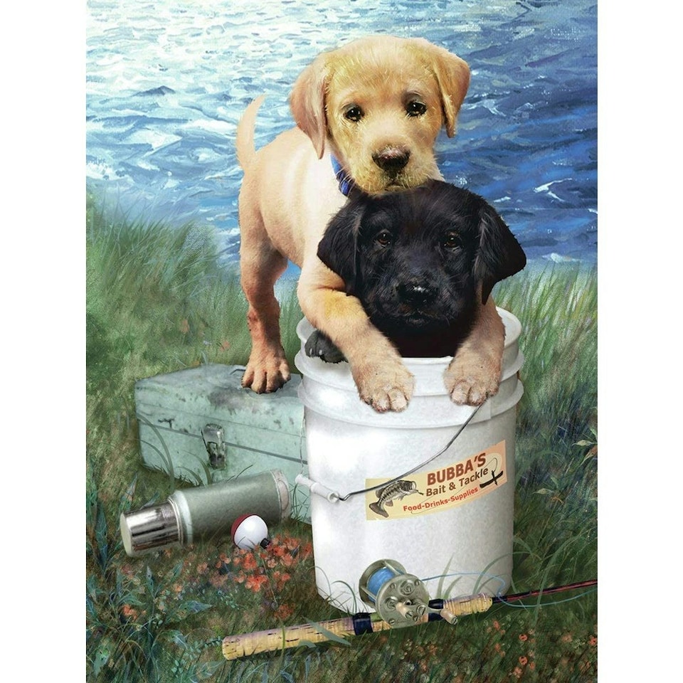 image 1 of Royal & Langnickel Royal Brush Paint By Number-Fishing Buddies