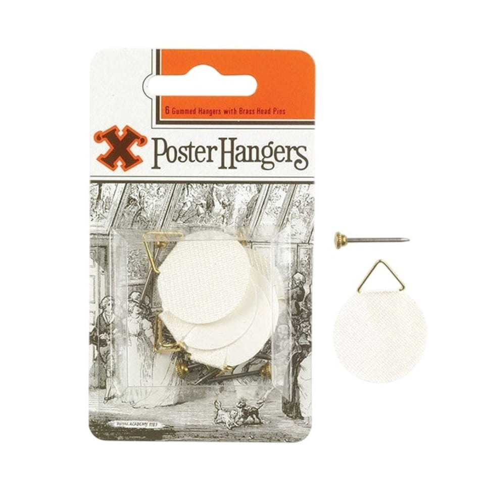 X Poster Hangers White 6pk - One Colour - One Size