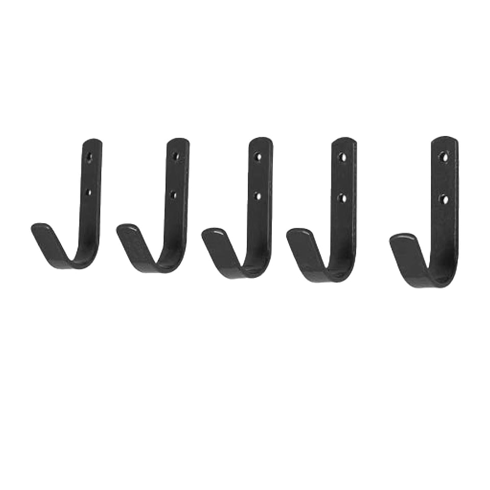 Stubbs General Purpose Hook (5 Pack) - Black - One Size