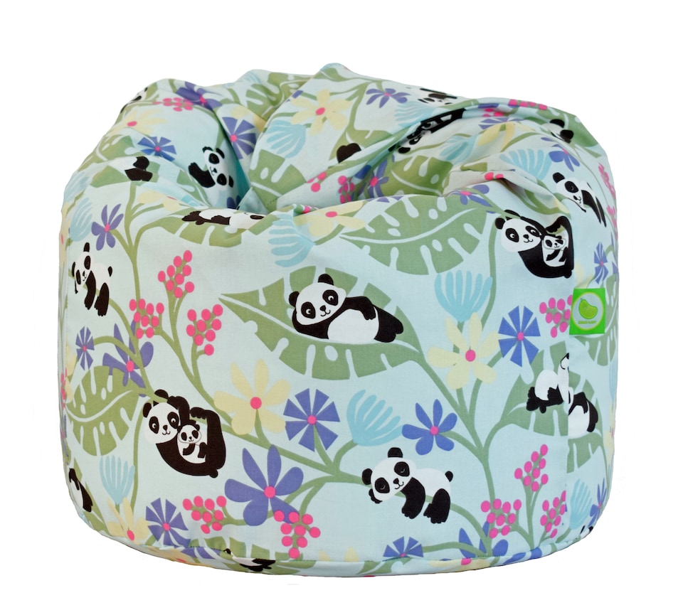 image 1 of Bean Lazy Panda Light Blue Bean Bag Large Size