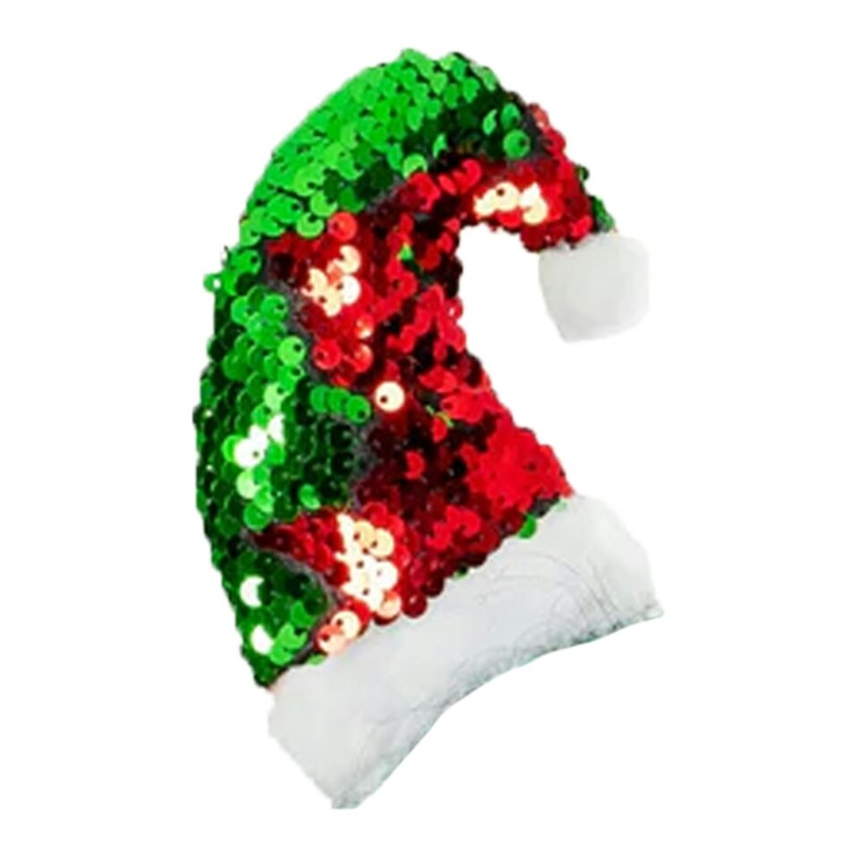 image 1 of Bristol Novelty Elf Hat Bopper Headband - Green/Red/White - One Size One Size
