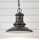 image 2 of Redding Station 1 Light Medium Outdoor Ceiling Chain Lantern Restoration Bronze, E27