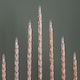 image 5 of 26cm Battery Operated Gold Light up Christmas Candle Bridge with 9 Warm White LEDs