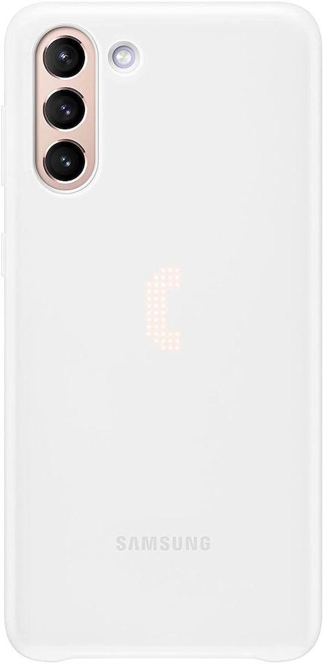 image 1 of Samsung Galaxy S21 Plus LED Cover White - EF-KG996CWEGWW