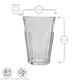 image 3 of Duralex 12pc Picardie Highball Glasses & Tumblers Set - Grey Grey