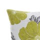 image 2 of Poppy Chenille 45cm x 45cm Lime Cushion Set of 4 Green | Cream & Grey | 45cm x 45cm x 10cm