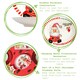 image 2 of Nicola Spring Father Christmas Serving Platters - 31 x 25.5cm - White White