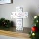 image 5 of Personalised Christmas Wooden Cross Ornament