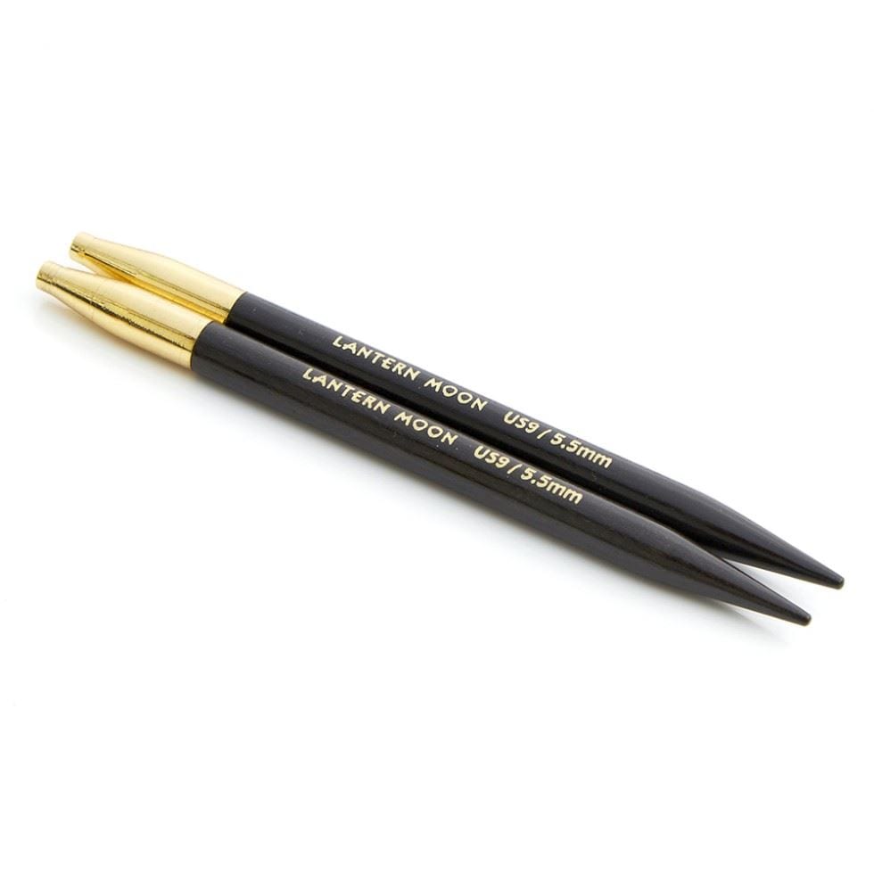 Lantern Moon Ebony Interchangeable Circular Needles 4.5mm x 10cm for Knitting