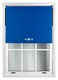 image 3 of Blackout Roller Blind Diamond Eyelet | Metal Fittings | Blue | Blue
