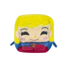 Supergirl Kawaii Cubes Character Plush Toy - Yellow - One Size