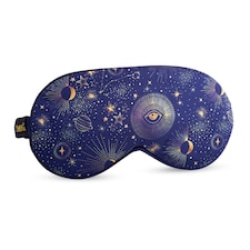SMUG Satin Sleep Mask - Blue Celestial Print