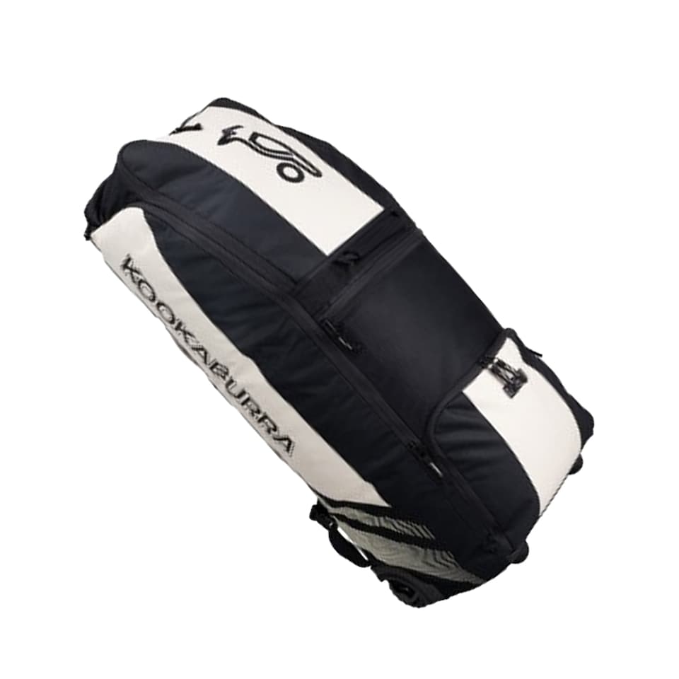 image 1 of Kookaburra 2026 WD2000 Wheelie Duffle Bag | Black | Black/Bone | One Size | 1