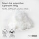 image 5 of Homescapes Luxury Super Microfibre Cushion Pad Insert Inner 80 x 80 cm (32 x 32 inches) - Pack of 2 | White | 80 x 80 cm (32 x 32")