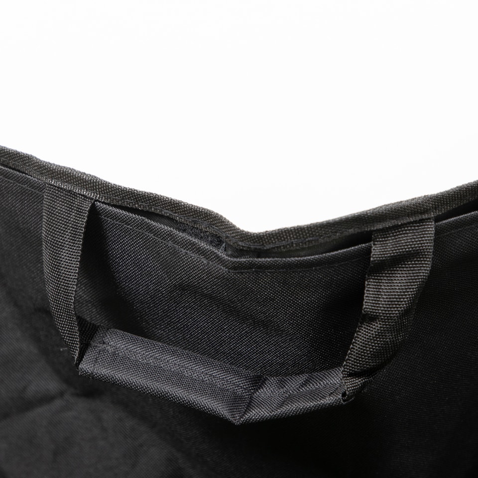 image 1 of Outsunny Camping Chair, Lightweight Folding Chair with Carrying Bag and Storage Pocket, Perfect for Festivals, Fishing, Beach and Hiking, Black