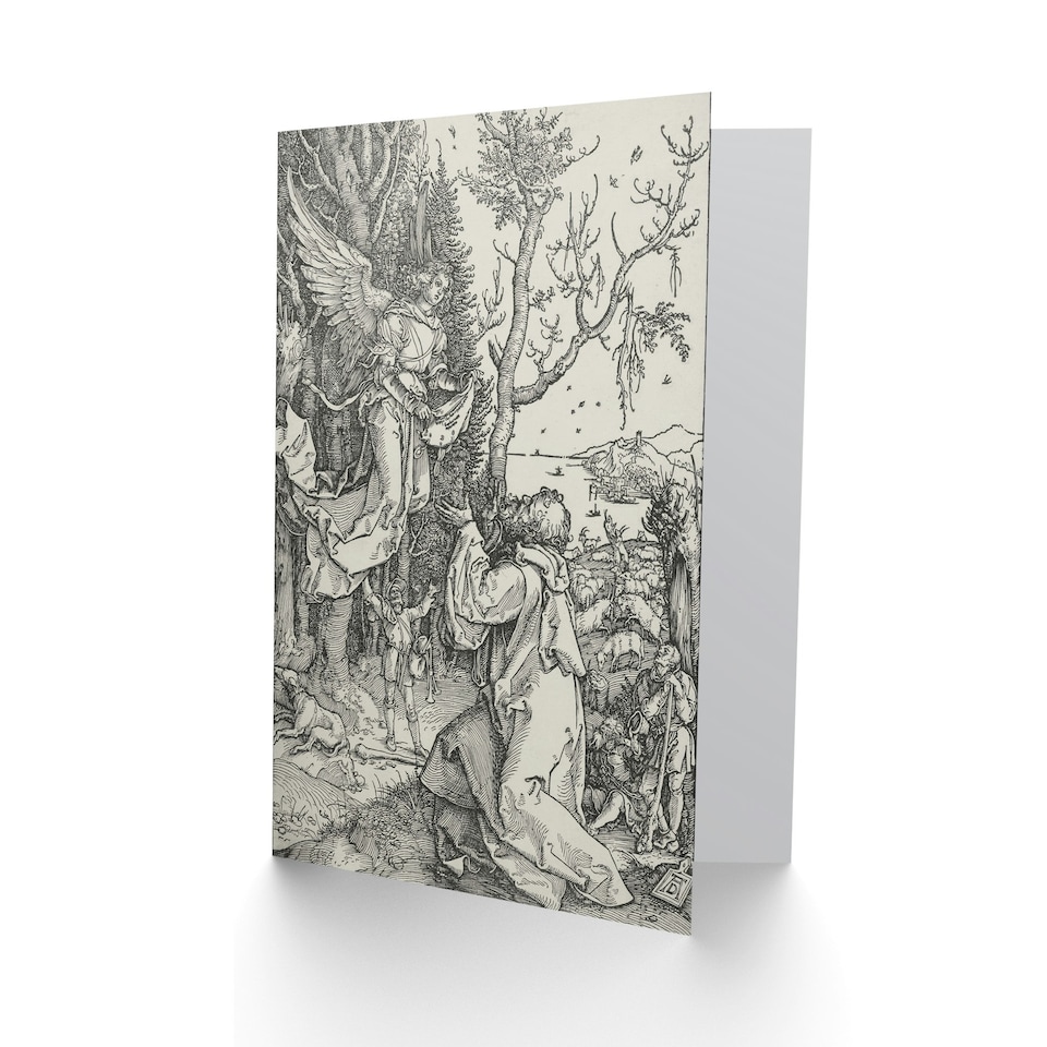 image 1 of Albrecht Durer Art Card Life of the Virgin Joachim and the Angel