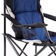 image 4 of Charles Bentley Odyssey Single Folding Camping Chair Blue & Grey Lightweight