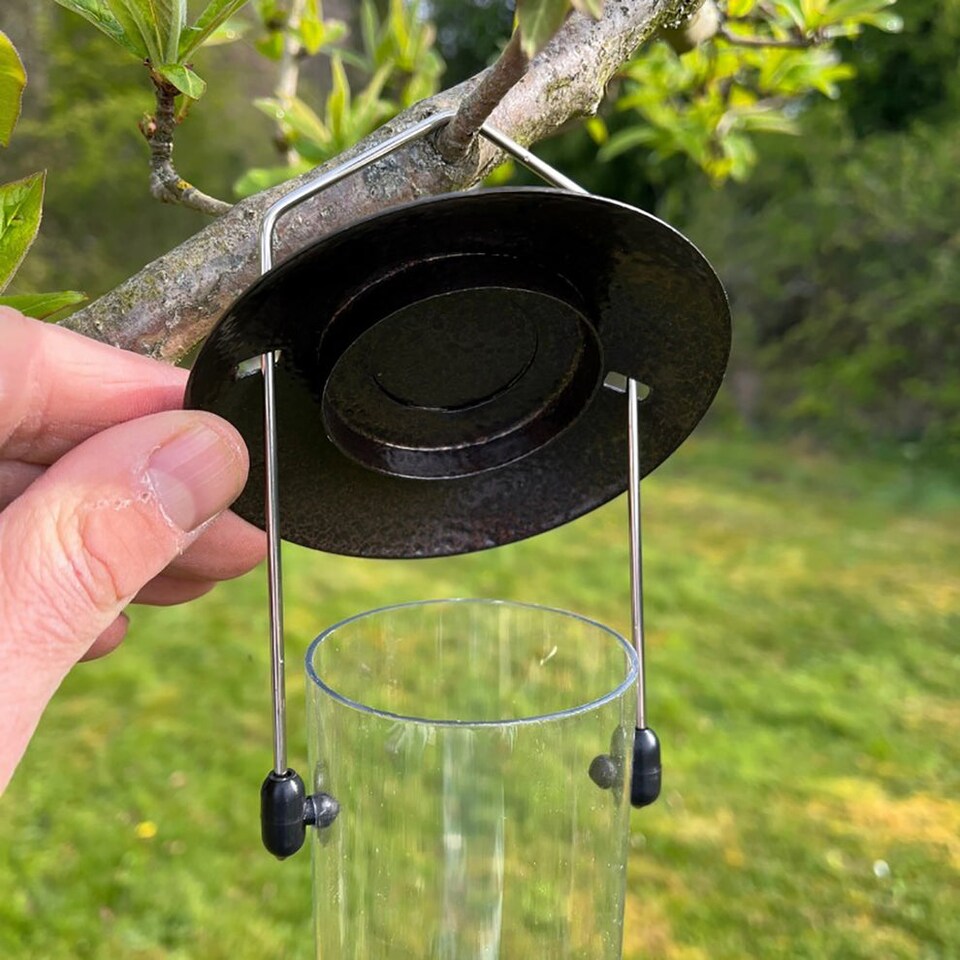 image 1 of Large Hanging Bird Seed Feeders (Set of 4)