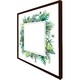 image 3 of Square botanical border (Picture Frame) White | XL